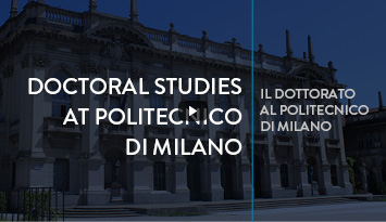 Il Dottorato al Politecnico di Milano
